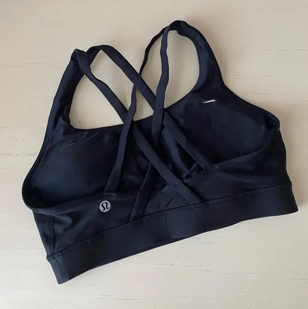 Lululemon Energy Bra in black - Image 4