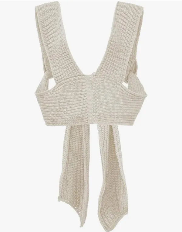 Boutique Knit Wrap Top - Image 5