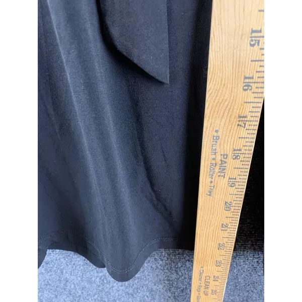 NWT Philosophy Republic Clothing Black Wide Leg Pants Womens Large Tie Waist - Image 10