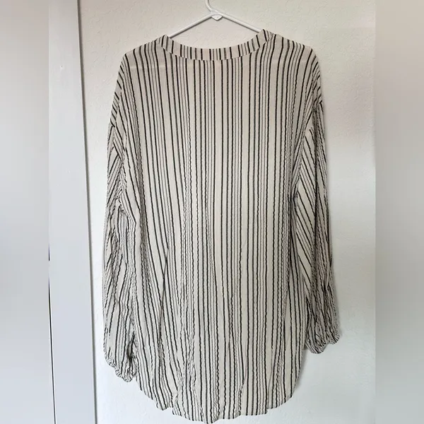 Free People Rhythm of the Night Striped Flowy Tunic Size‎ Small - Image 5