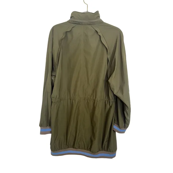 Free People Wind Swept Hooded Anorak Parka Utility Jacket Medium Windbreaker - Image 4