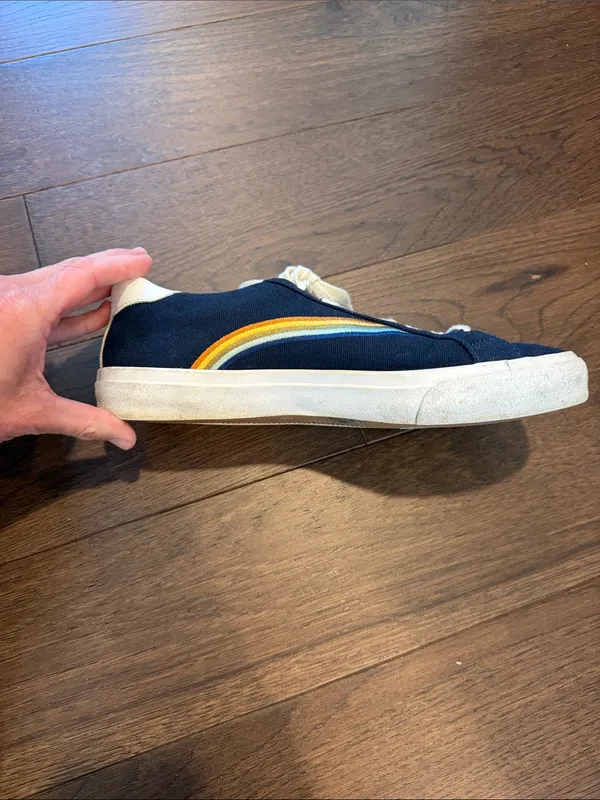 Madewell Sidewalk Women's Size 10 Low Top Casual Sneakers - C38-031 - Image 6