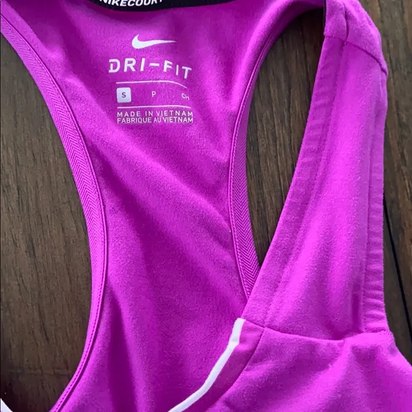 Nike purple dri fit workout top - Image 5