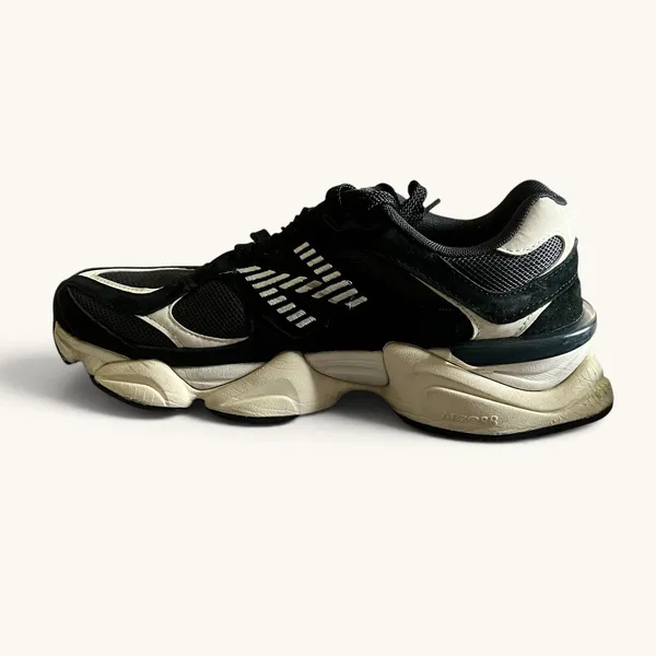 New Balance 9060 U9060NAA Black Castlerock Sea Salt Womens 9 Mens 7.5 - Image 6