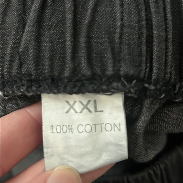 Amazon Black Stretchy Casual Frayed Hem Shorts - Image 2