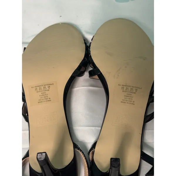 Simply Styled Black High Heel Shoes‎ Size 7.5 Shoes. S-651 - Image 7