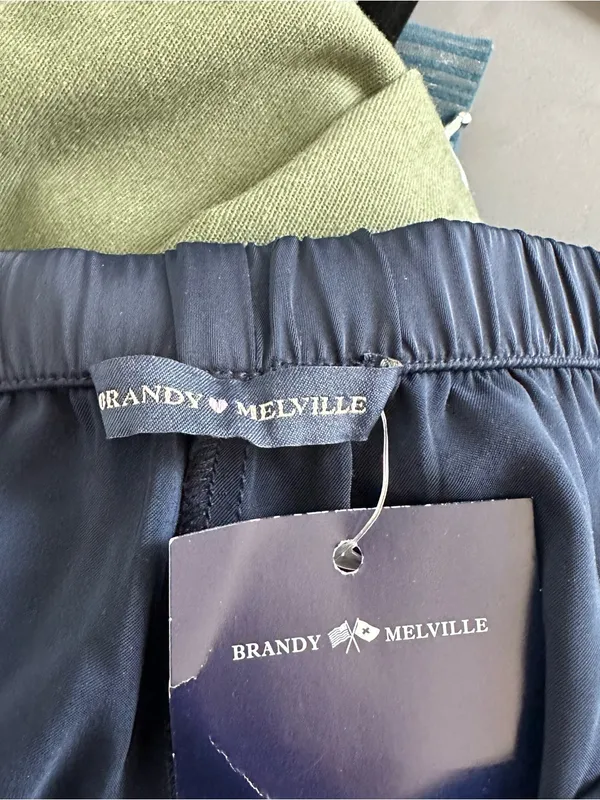 NWT Brandy Melville Navy Shorts - Image 4