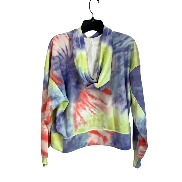 Nike Dri Fit Get Fit Women's Tie Dye Pullover Training Hoodie‎ Size Small - Image 3