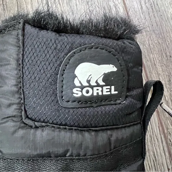 Sorel Women’s Whitney Tall Lace II Boot Black Waterproof Boots Women’s Size 5 - Image 9