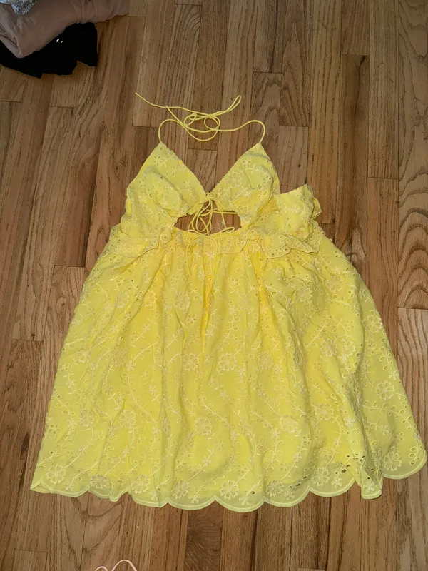 For Love And Lemons Natalia Mini Dress Large - Image 2