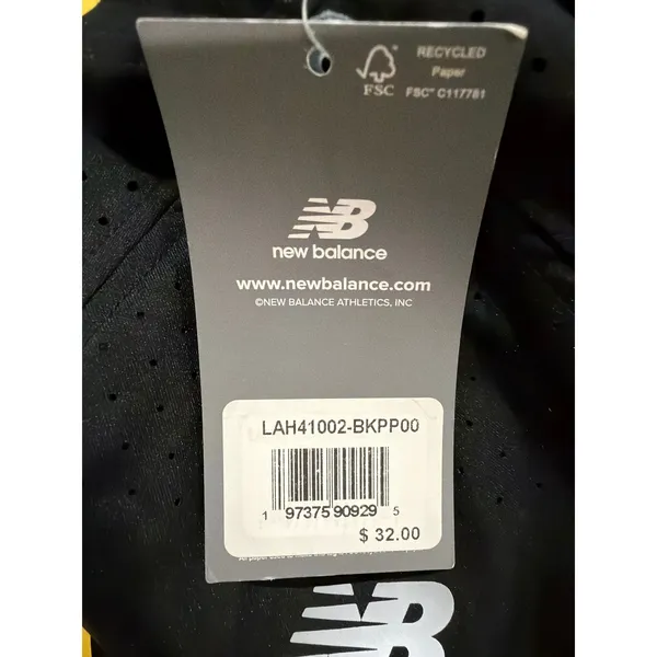 New Balance Women's 6-Panel Pro Run Hat Black Adjustable NWT ($32 Retail) - Image 7