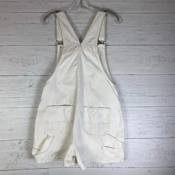 Cotton:On ivory utility canvas short overall size 6 Womens - Image 2