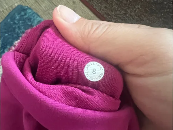 Lululemon hot pink leggings size 8 - Image 8