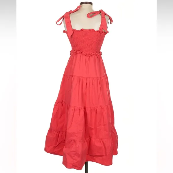 Tuckernuck Vibrant Red Casual Dress - Image 2