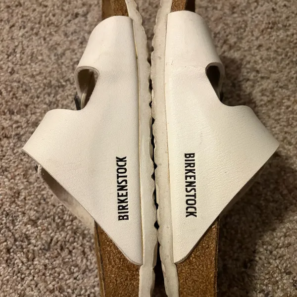 Birkenstock White Sandals - Image 4