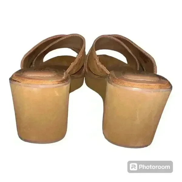 Style & Co. Womens‎ Brown Strappy Wedge Sandals, Size 9 - Image 3