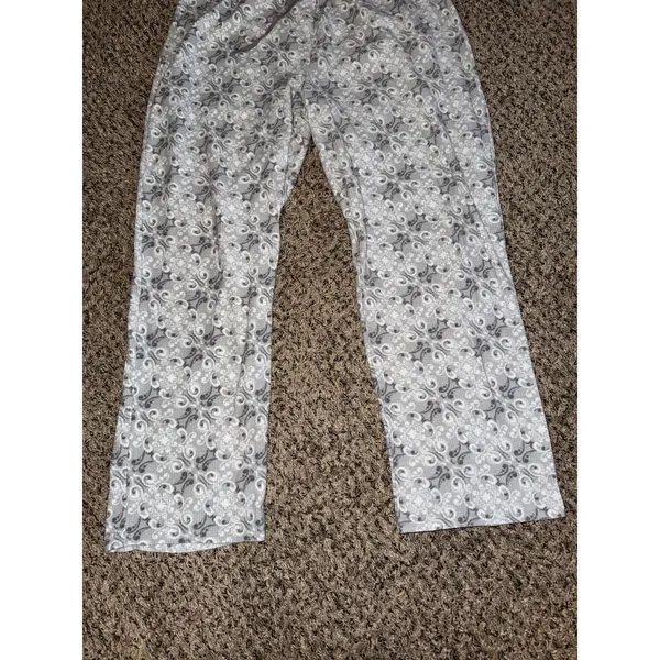 Goodnight Kiss Women's Gray Thermal 2pc Pajama Set Size‎ XL - Image 10