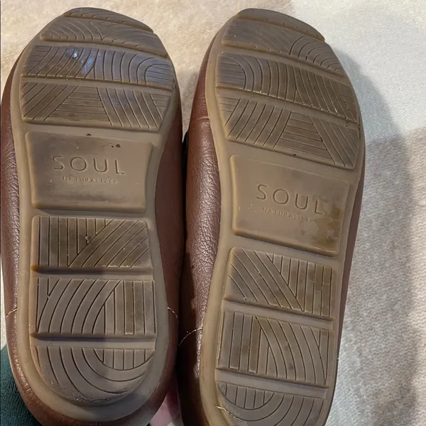 SOUL Naturalizer Brown Leather Loafers - Image 6