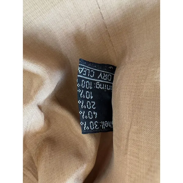 Vintage ‘90s Londonderry by Peabody Tan Wool Blend Single Breasted Blazer - Image 9