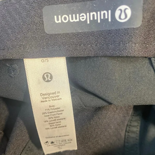 Lululemon Baller Womens Black Logo Embroidered Adjustable Strap Back Cap Hat OS - Image 3