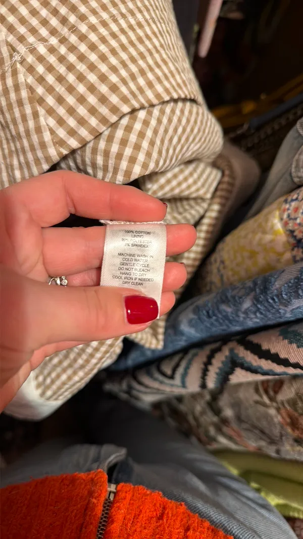 Gingham Dress Size M - Image 4
