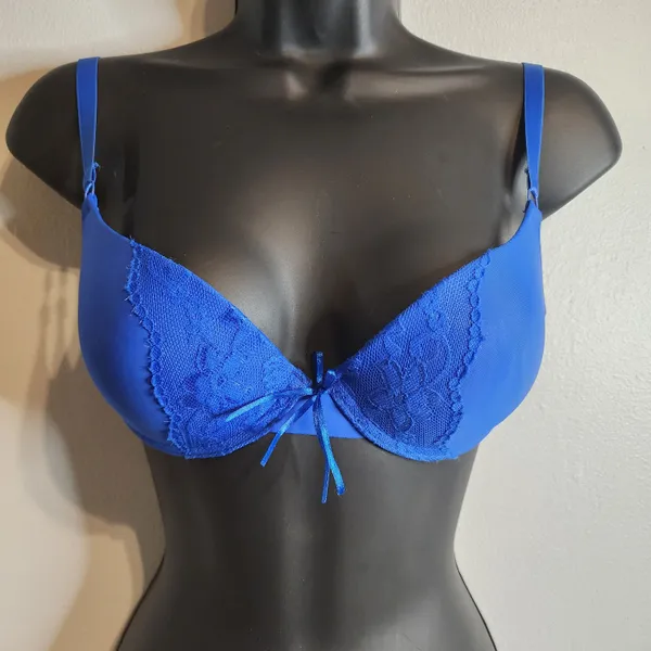 Bella Blue Women's Bra. 32B As Is Size undefined - Image 3
