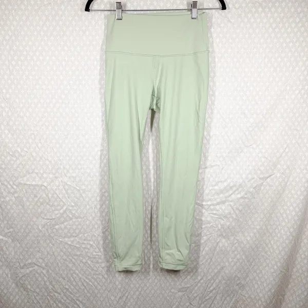 Lululemon Light Green High Rise‎ Wunder Under Leggings - Image 2