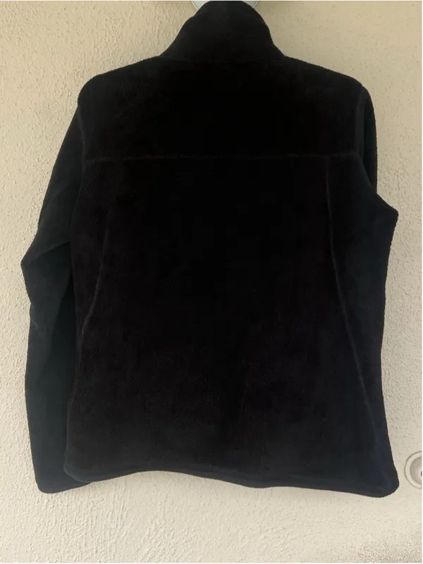 Patagonia Pullover Women’s Medium Re-Tool Snap-T Fleece Black Gorpcore Outdoor - Image 6