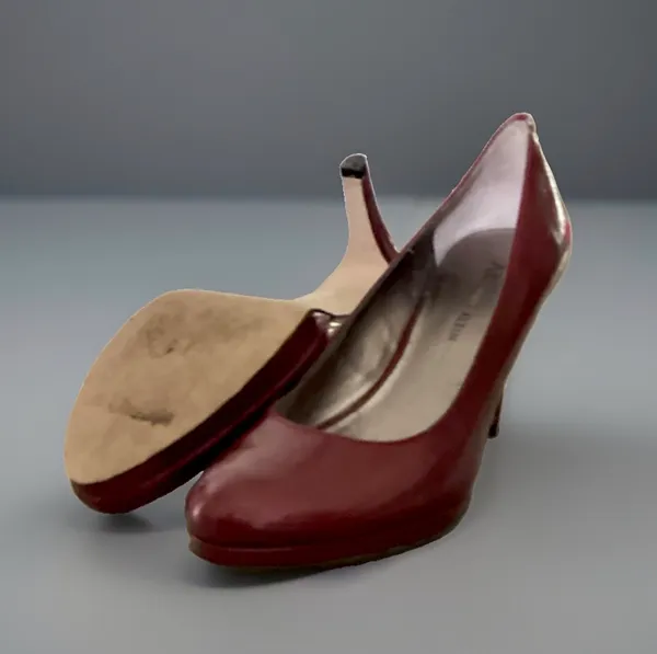 Anne Klein Burgundy Heels Size 6 - Image 2