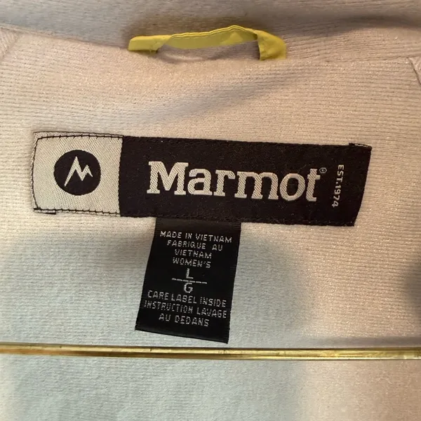 Marmot Women's Yellow Utility gorpcore northwest Jacket large - Image 6