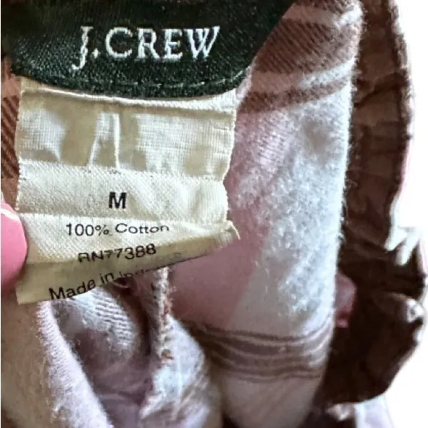 J Crew Cotton‎ Pajama Pants - Image 5