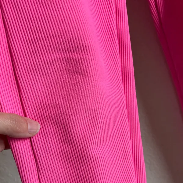 Beach Riot Sport Hot Pink Leggings Size Small - Image 2