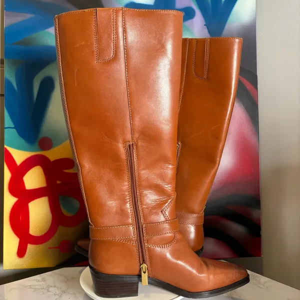 Vince Camuto Women's MELISE Knee High Brown Boot Size 7.5 - Image 13