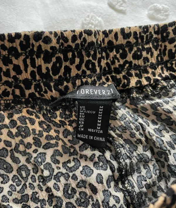 Animal Print Shorts - Image 2