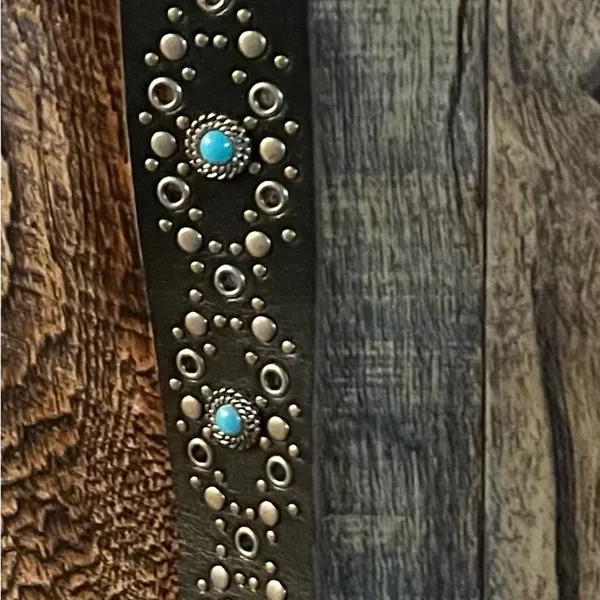 Belt with stones 40 length x 1.5 wide - Image 8