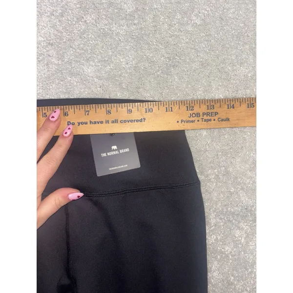 womens the normal brand ankle cinch leggings nwt black‎ small - Image 8