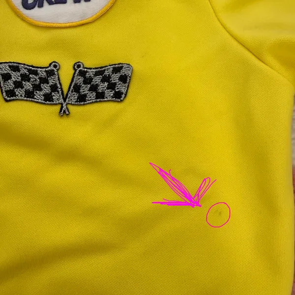 🔥🏁 BRAND NEW Race Day Baddie 5-Piece Set – Checkered & Neon Yellow Medium 🏁🔥 - Image 3