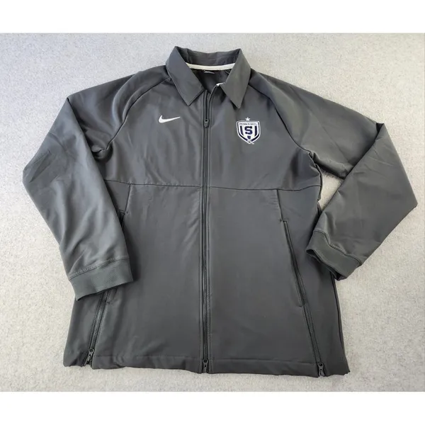 1994 Vtg Soccer Championship Team Jacket Penn State Nittany Lions Nike Sz Medium - Image 4