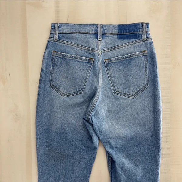 ABERCROMBIE & FITCH curve love the kick flare ultra high rise jeans 26 2 SHORT - Image 6