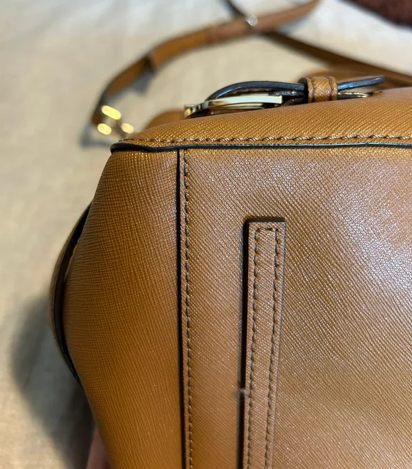 Tory Burch Satchel Handbag Purse - Image 6