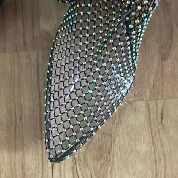 Women's Rhinestone Shoes Fashion Solid Color High Heels Pointed Boots Trendy Sex - Image 6