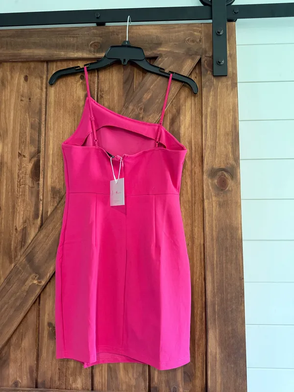 Pink Short Dress - Image 3