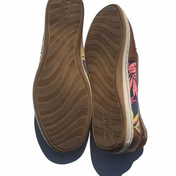 Sperry Top Sider with Floral Print‎ Shoes Size 6.5 - Image 8