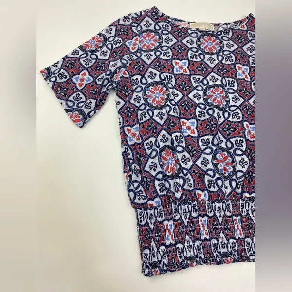 MICHAEL Michael Kors Multicolored Pattern Top Size M - Image 2