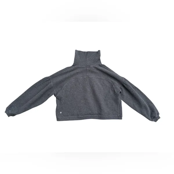 Lululemon Heather Gray Sweater Size XS/S - Image 6