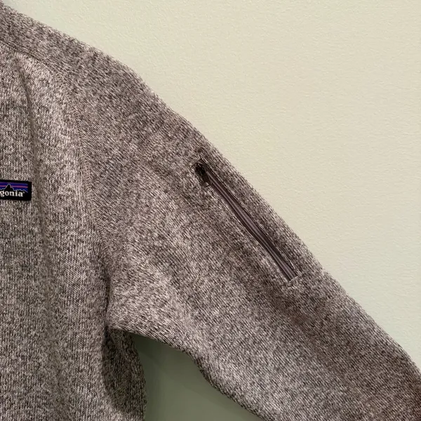 EUC Patagonia Gray Better Sweater Fleece Pullover 1/4 Zip Women’s Large L - Image 5