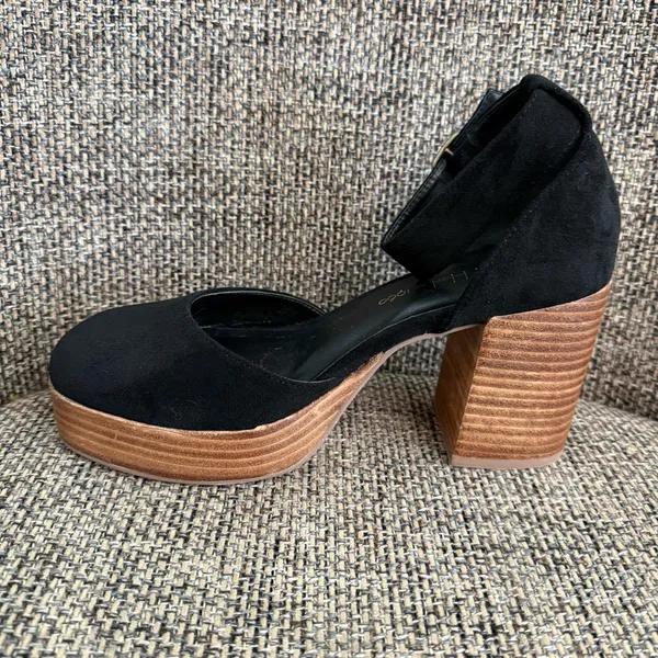 House of Harlow Tanner Heeled Sandal‎ Size 7 1/2 EUC Platform - Image 5