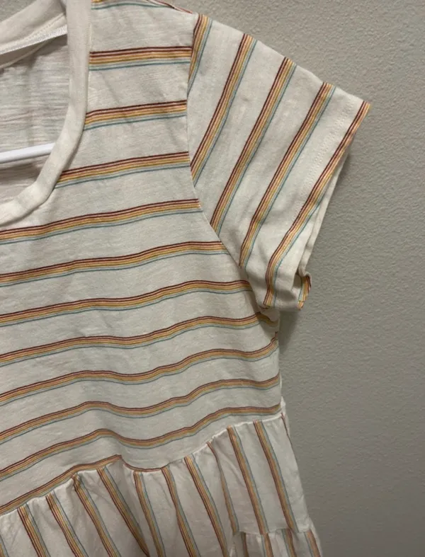 LC Lauren Conrad Striped Tshirt Dress - Image 3
