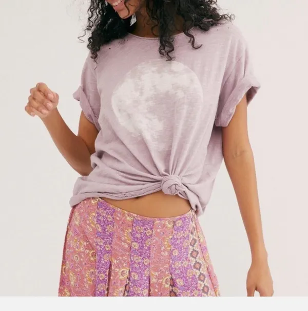 Free People Haley Harem Lounge Pants Boho Print - Image 2
