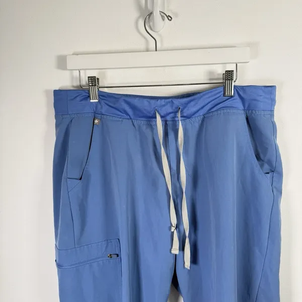 Figs Zamora Jogger Scrub Pants Catarina Top Surgical Ceil Blue Medical Women XL - Image 8